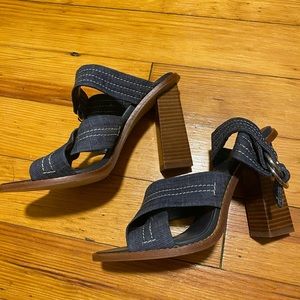 ALSO x MISHA NONOO size 8 jean heels